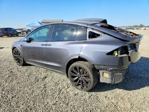 7SAXCAE5XNF363398 — 2022 Tesla Model X, photo 2 from Copart, Rear end