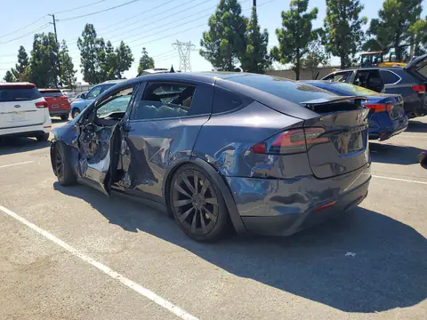 2022 Tesla MODEL X VIN 7SAXCBE67NF330079 фото 2