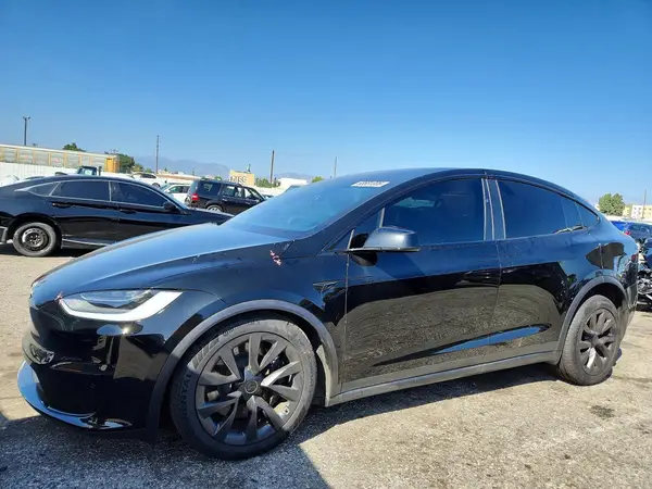 7SAXCBE69PF375222 — 2023 Tesla Model X, Передняя часть (Front End), фото до ремонта