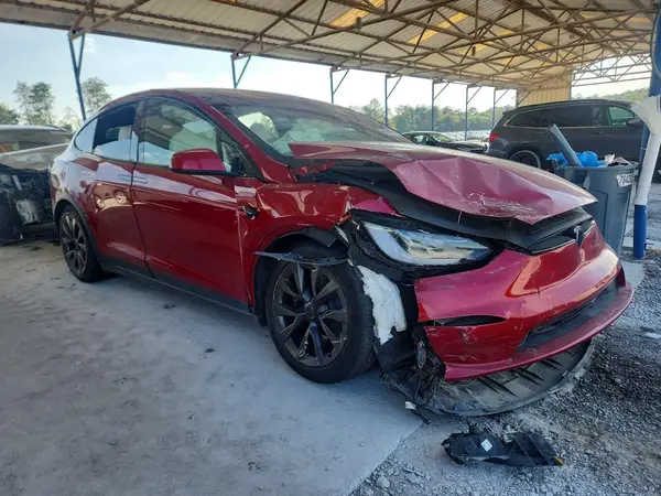 7SAXCBE52PF426826 — 2023 Tesla Model X, photo 4 from Copart 05.10.2026, Front end