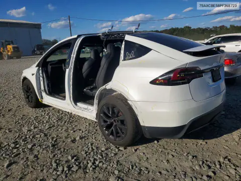 2023 Tesla Model X VIN 7SAXCBE58PF368723 фото 2