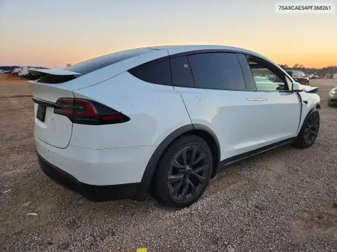 7SAXCAE54PF368261 — 2023 Tesla Model X, фото 3 з Copart, Передня частина