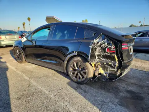 7SAXCBE53RF437062 — 2024 Tesla Model X, ფოტო 2, Copart, უკანა ნაწილი
