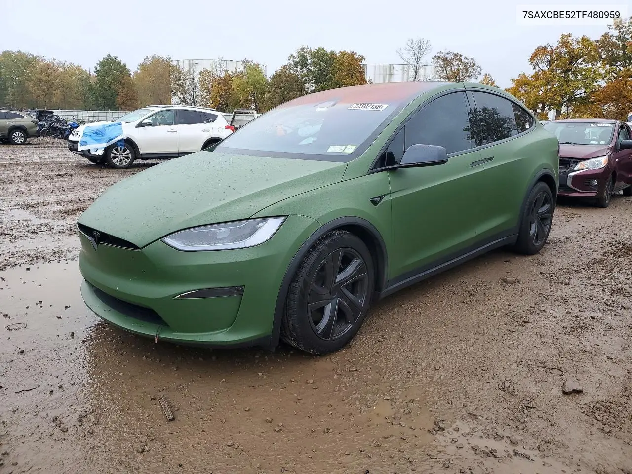 2026 Tesla Model X VIN 7SAXCBE52TF480959 фото 1