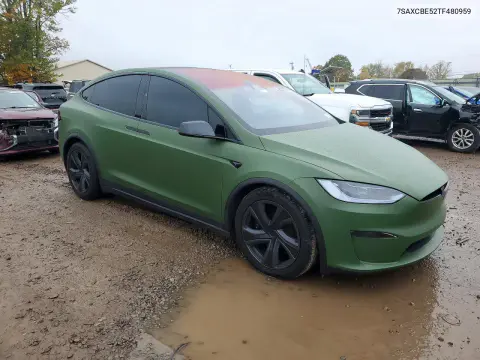 2026 Tesla Model X VIN 7SAXCBE52TF480959 фото 4