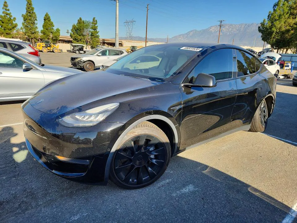 2020 Tesla Model Y VIN 5YJYGDEE3LF018296 фото 1