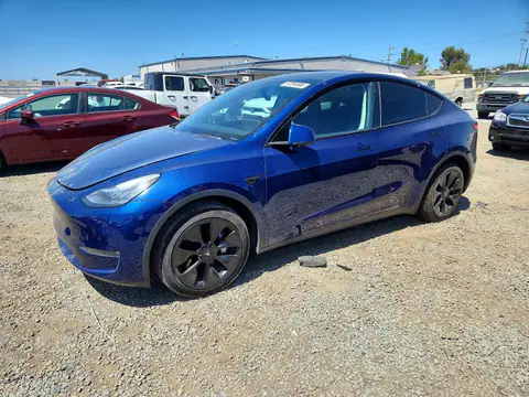 5YJYGDEE6LF054080 — 2020 Tesla Model Y, Bok (Side), zdjęć przed naprawą