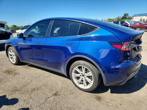2020 TESLA MODEL Y VIN 5YJYGDEEXLF043132 фото 2