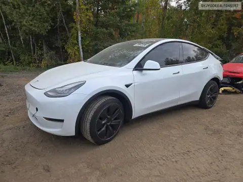 5YJYGDEE4LF045197 — 2020 Tesla Model Y, ЗАДНЯЯ ЧАСТЬ, фото до ремонта