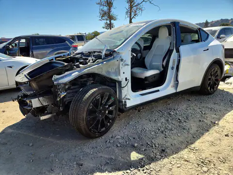 5YJYGDEE0LF056293 — 2020 Tesla Model Y, წინა ნაწილი (Front End), ფოტოები შეკეთებამდე