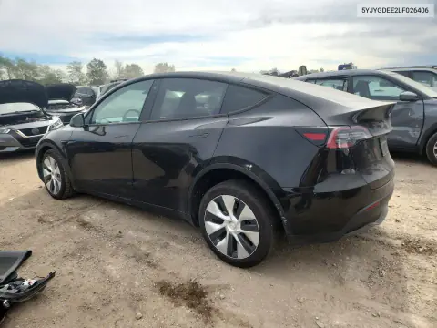 2020 Tesla Model Y VIN 5YJYGDEE2LF026406 фото 2
