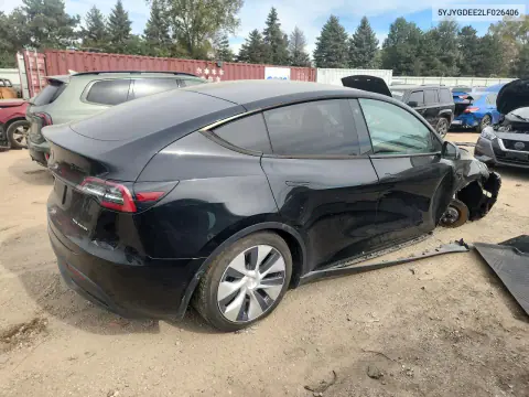 2020 Tesla Model Y VIN 5YJYGDEE2LF026406 фото 3