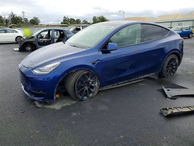 2021 Tesla Model Y VIN 5YJYGDEE1MF183331 фото 1