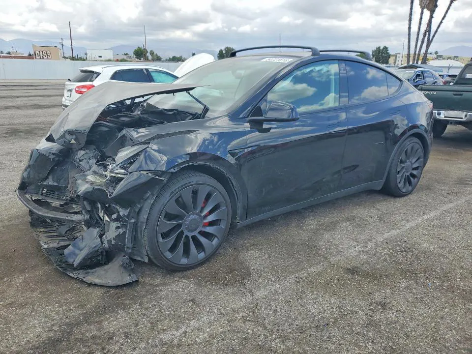 2021 TESLA MODEL Y VIN 5YJYGDEF5MF216081 фото 1