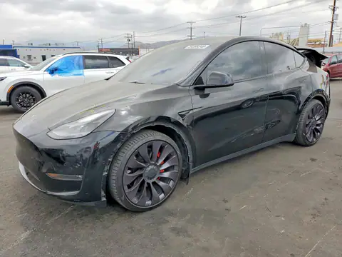5YJYGDEF4MF251971 — 2021 Tesla Model Y, Задняя часть (Rear End), фото до ремонта