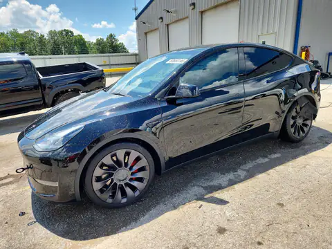 5YJYGDEFXMF301434 — 2021 Tesla Model Y, Передняя часть (Front End), фото до ремонта