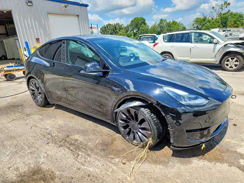 5YJYGDEFXMF301434 — 2021 Tesla Model Y, photo 4 from Copart 30.09.2026, Front end
