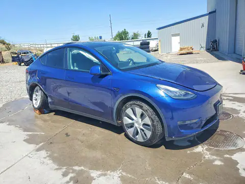 5YJYGDEE9MF060652 — 2021 Tesla Model Y, photo 4 from Copart 15.10.2026, Side
