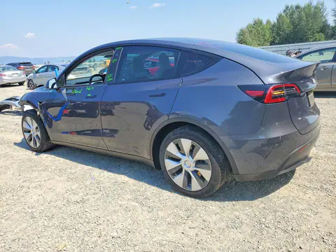 2021 Tesla Model Y VIN 5YJYGAEE8MF301504 фото 2