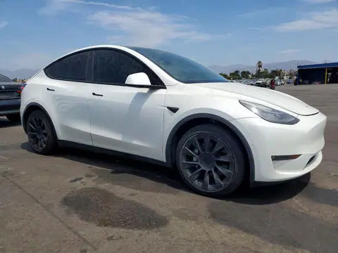 5YJYGDEE8MF219225 — 2021 Tesla Model Y, zdjęcie 4 z Copart 30.09.2026, Tył