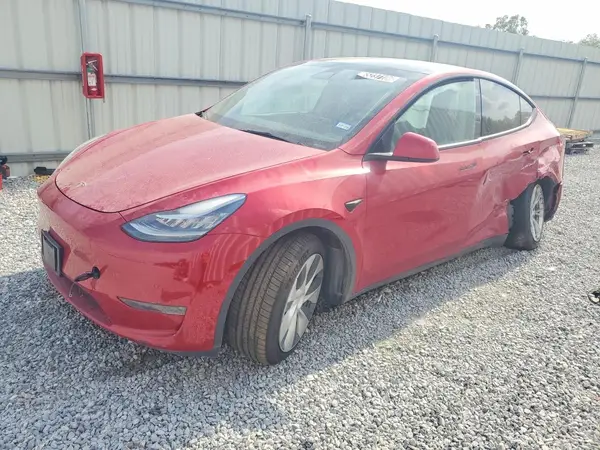 5YJYGDEE8MF306302 — 2021 Tesla Model Y, Боковая часть (Side), фото до ремонта
