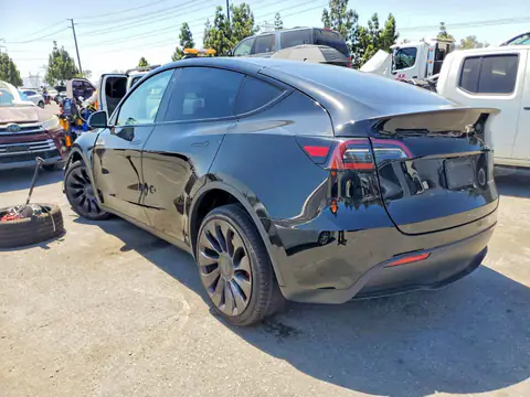 5YJYGDEF4MF273310 — 2021 Tesla Model Y, photo 2 from Copart 29.09.2026, Side
