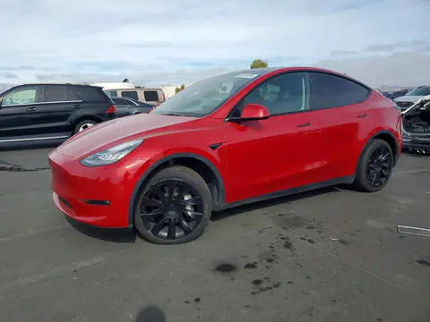 5YJYGDEE5MF263246 — 2021 Tesla Model Y, Передняя часть (Front End), фото до ремонта