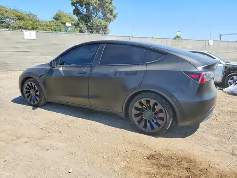 2021 Tesla Model Y VIN 5YJYGDEF7MF277657 фото 2
