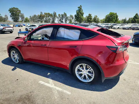2021 Tesla Model Y VIN 5YJYGDEE7MF153637 фото 2