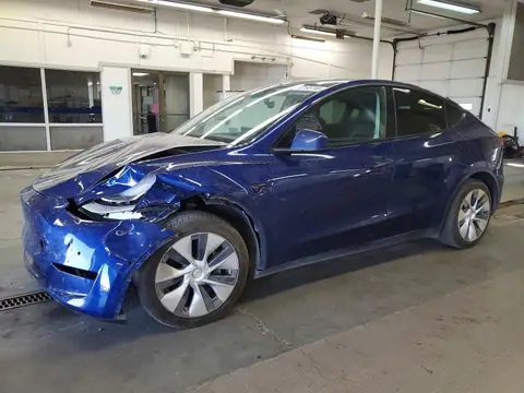 5YJYGDEE8MF141948 — 2021 Tesla Model Y, წინა ნაწილი (Front End), ფოტოები შეკეთებამდე