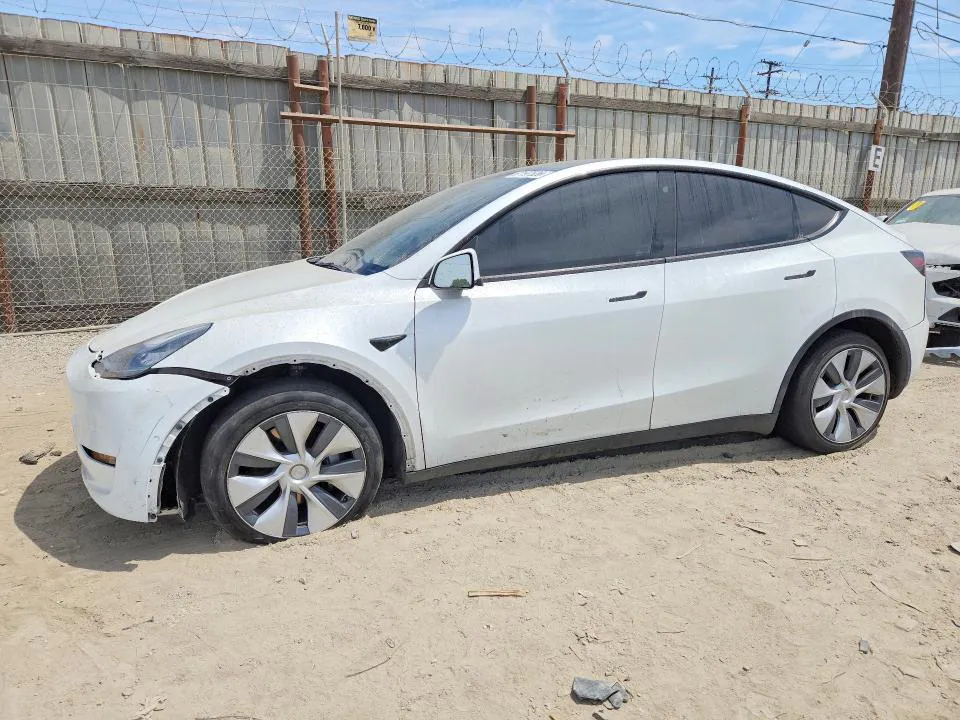 2021 TESLA MODEL Y VIN 5YJYGDEE4MF086494 фото 1