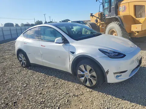 5YJYGAEE1MF212261 — 2021 Tesla Model Y, photo 4 from Copart 22.10.2026, Side