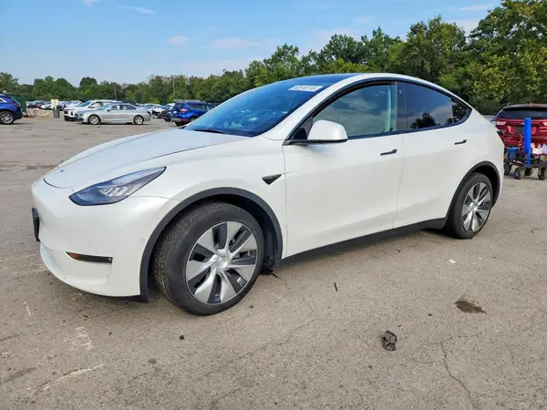 5YJYGDEE8MF255996 Tesla Model Y 2021 — повреждение Передняя часть, фото до ремонта