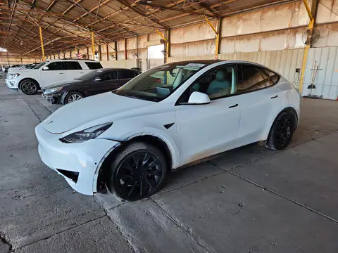 5YJYGDEE4MF287568 — 2021 Tesla Model Y, Передняя часть (Front End), фото до ремонта