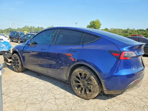 5YJYGDEE0MF129647 — 2021 Tesla Model Y, photo 2 from Copart 29.09.2026, Front end