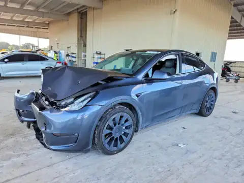 5YJYGDEE1MF111478 — 2021 Tesla Model Y, წინა ნაწილი (Front End), ფოტოები შეკეთებამდე