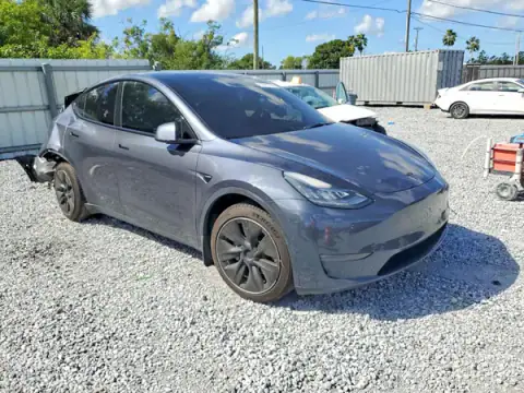 5YJYGDEE8MF086594 — 2021 Tesla Model Y, foto 4 de Copart, Parte trasera