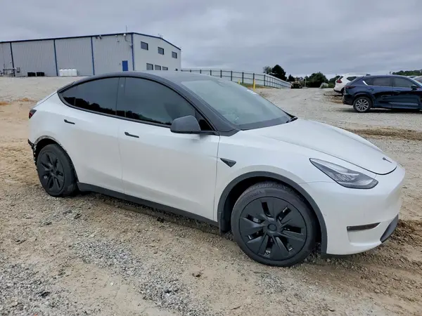 5YJYGAEE3MF294915 — 2021 Tesla Model Y, photo 4 from Copart, Rear end