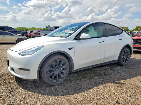 5YJYGDEE2MF256321 — 2021 Tesla Model Y, Rear end (Rear End), before-repair photos