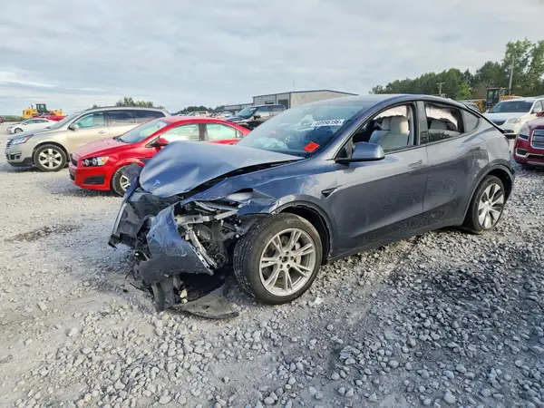 5YJYGDEE8MF189319 Tesla Model Y 2021 — uszkodzenie Przód, zdjęcie przed naprawą