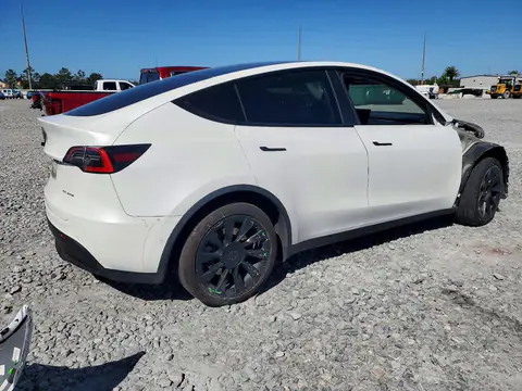 5YJYGDEE0MF092714 — 2021 Tesla Model Y, foto 3 de Copart, Parte delantera