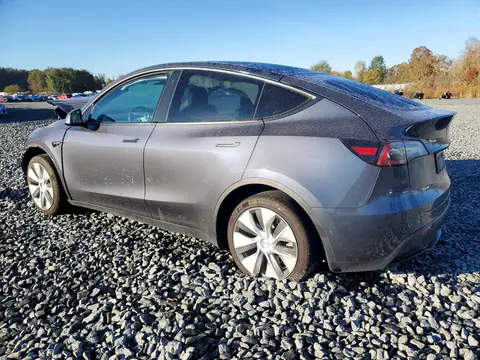 5YJYGDEE6MF208000 — 2021 Tesla Model Y, photo 2 from Copart, Front end