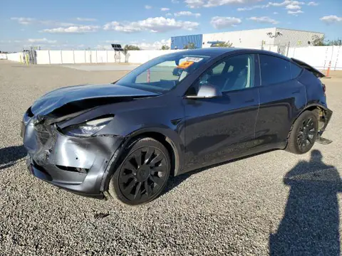 5YJYGDEE9MF097748 — 2021 Tesla Model Y, ЗАДНЯЯ ЧАСТЬ (Rear End), фото до ремонта