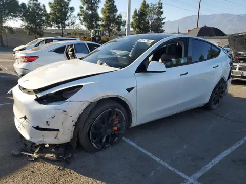5YJYGDEE1MF090728 — 2021 Tesla Model Y, Tył (Rear End), zdjęć przed naprawą