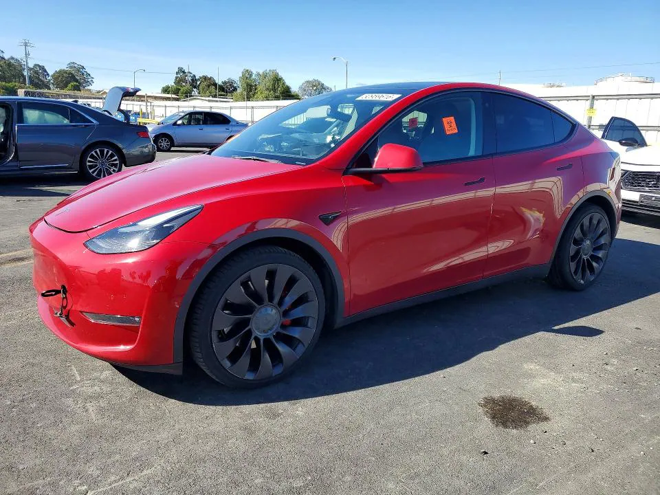 2022 Tesla Model Y VIN 7SAYGDEF0NF448978 фото 1