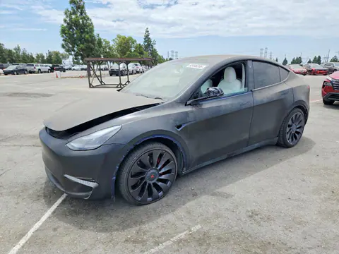 2022 Tesla Model Y VIN 7SAYGDEF9NF387615 фото 1
