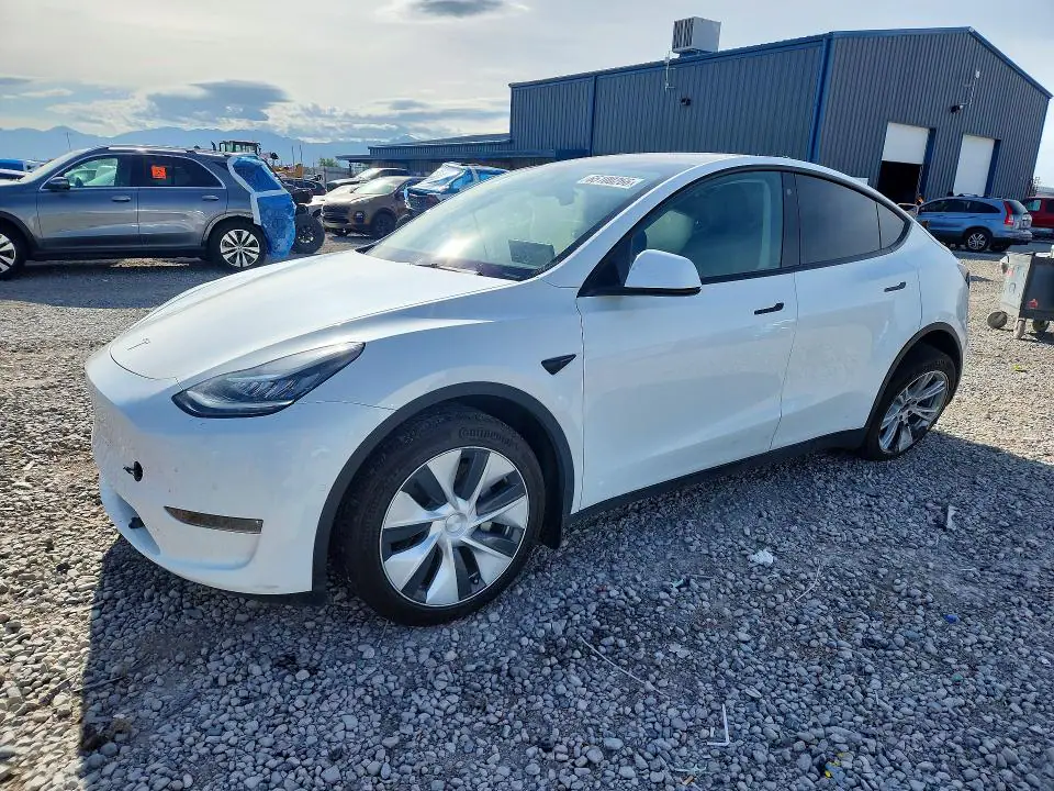 7SAYGDEE6NF358225 Tesla Model Y 2022 — пошкодження Бокова частина, фото до ремонту