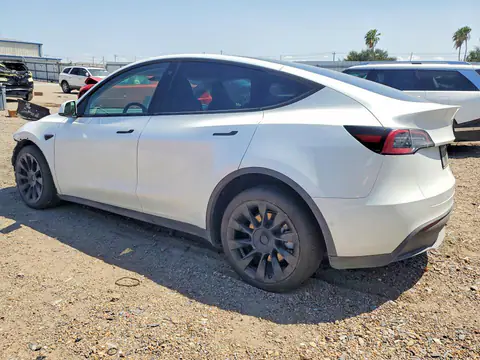2022 TESLA MODEL Y VIN 7SAYGDEE6NA010454 фото 2