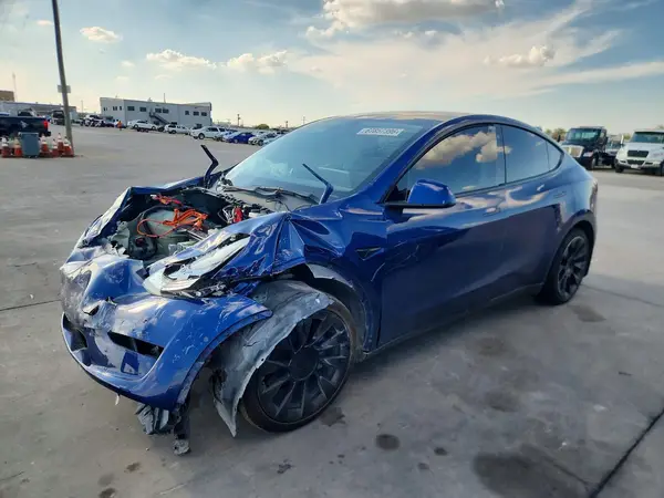 2022 TESLA MODEL Y VIN 7SAYGDEE2NF448584 фото 1