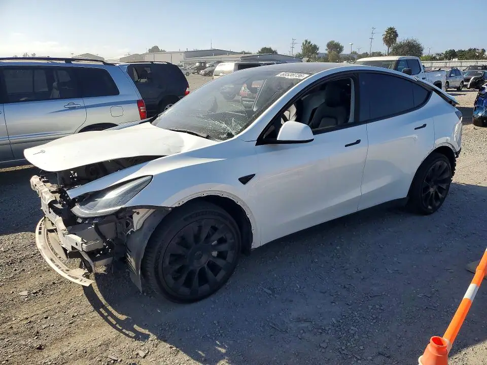 7SAYGDEE6NF345121 Tesla Model Y 2022 — пошкодження Задня частина, фото до ремонту